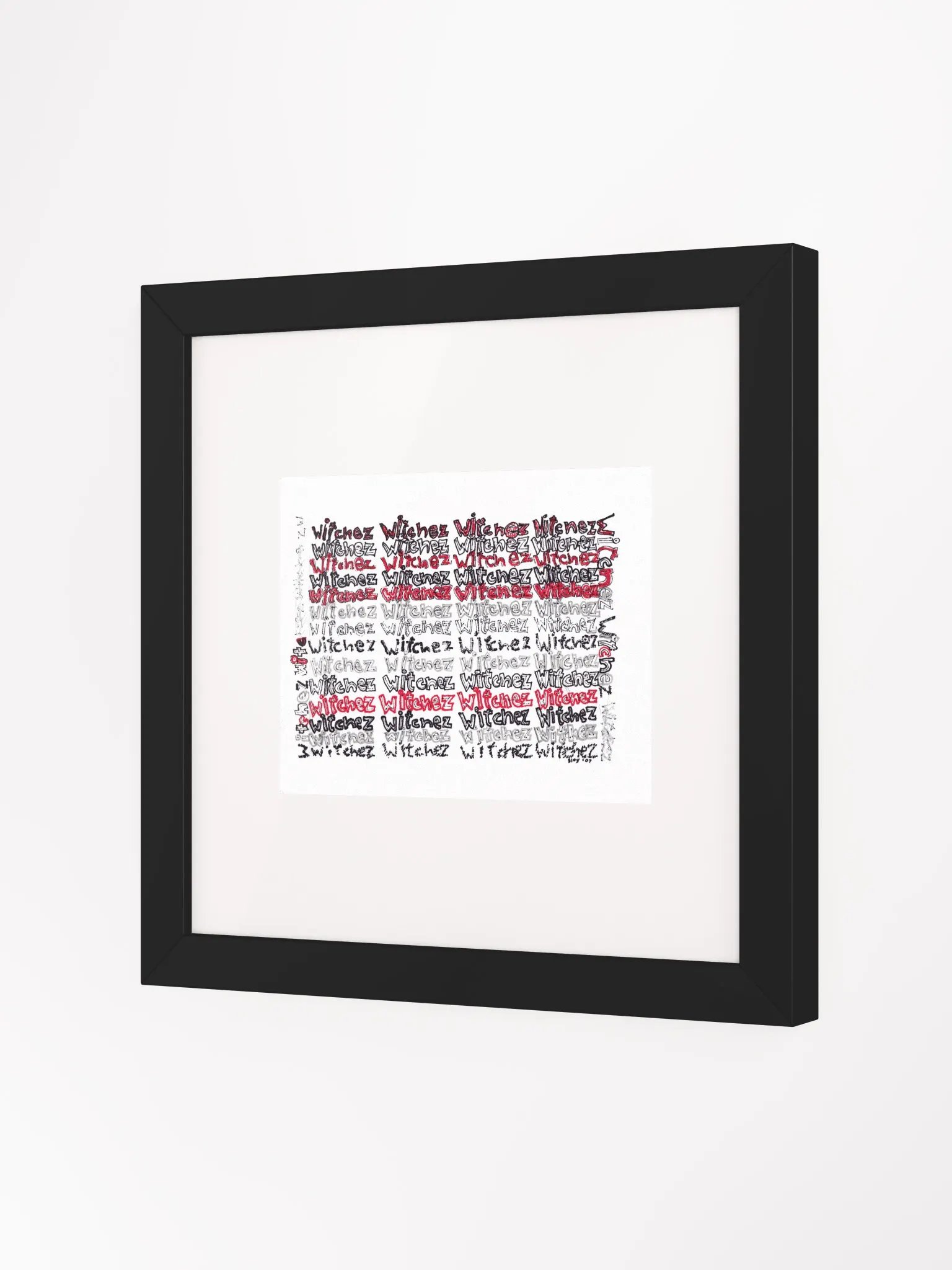 witchez Panel Card Print Framed product image (2)