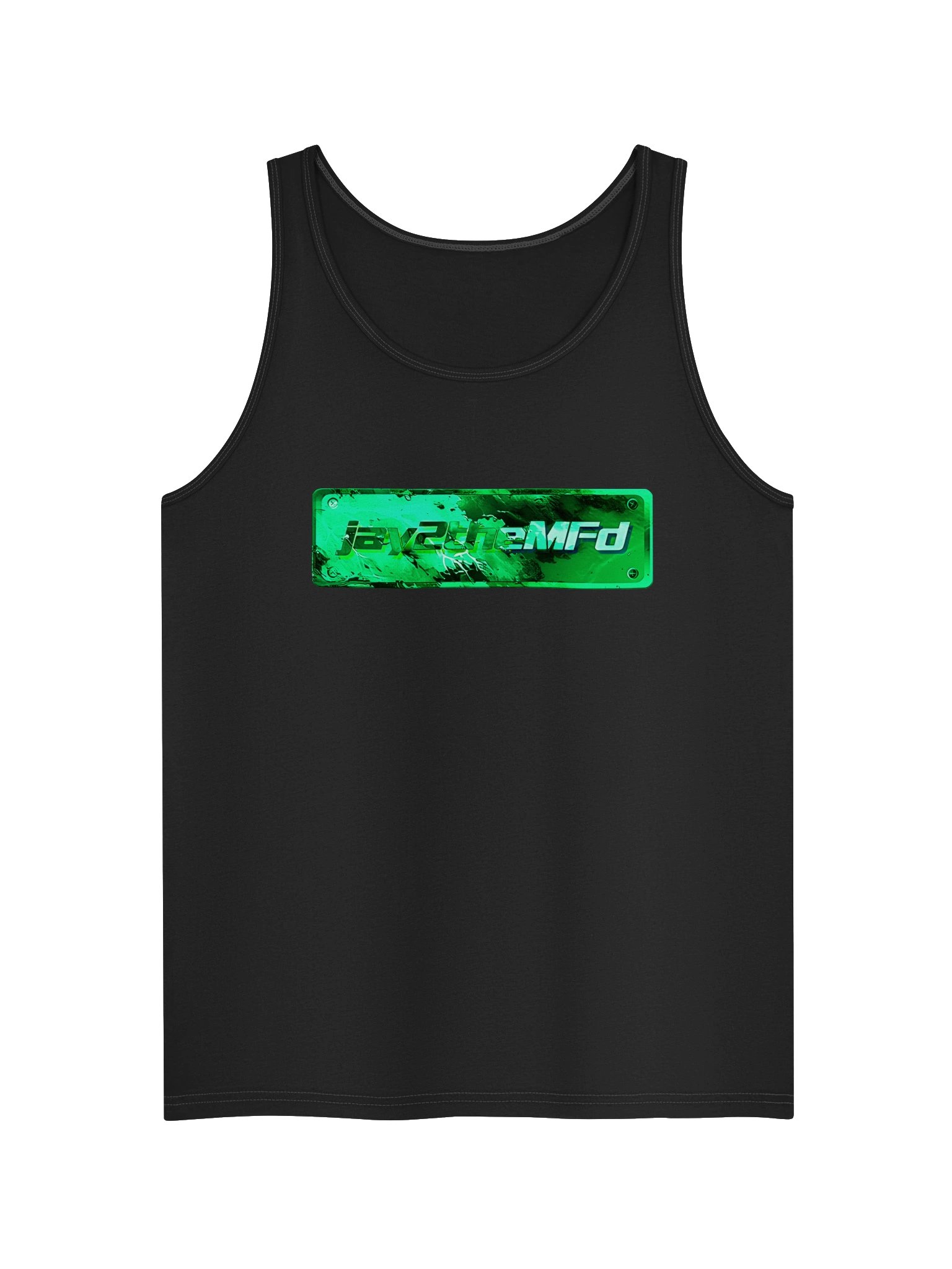 Jay Tank Top Green Logo product image (1)