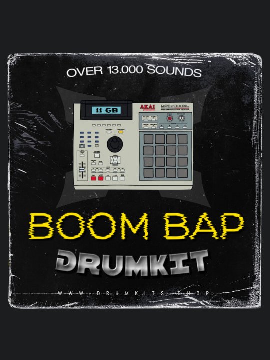 BOOM BAP DRUM KIT (11 GB) product image (1)