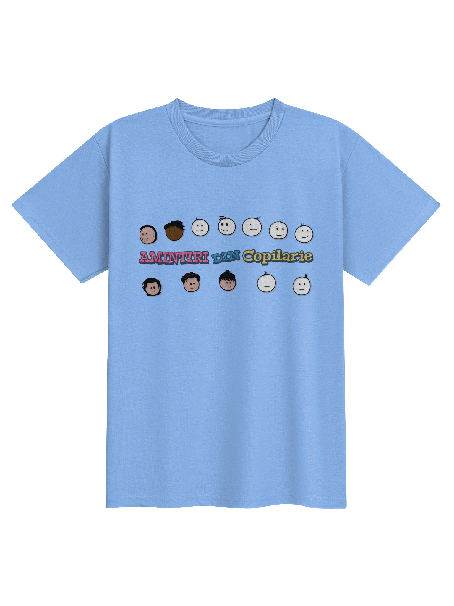 Tricou Bleu „Amintiri Din Copilărie” – Personajele product image (1)