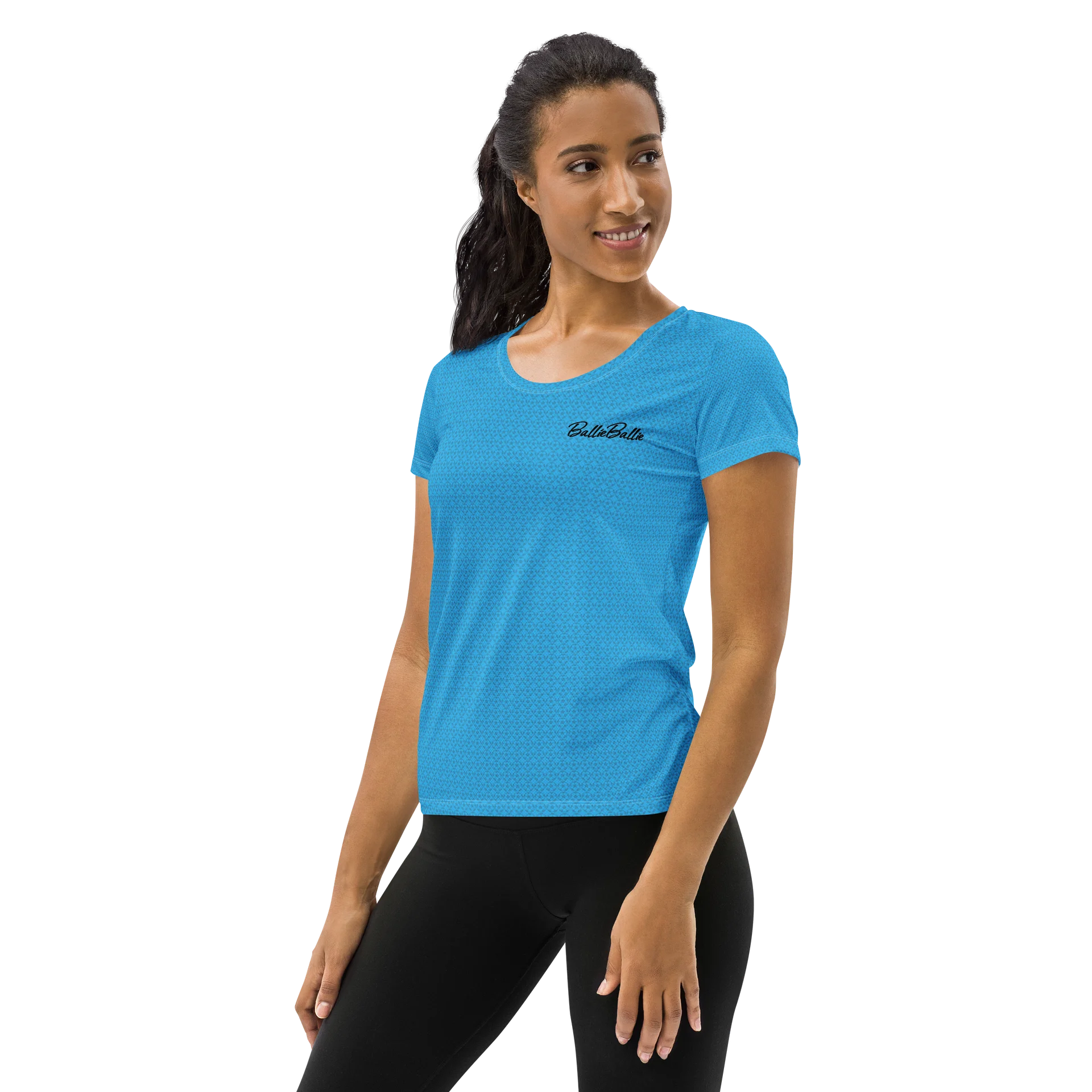 Sportshirt Deep Sky Blue product image (3)