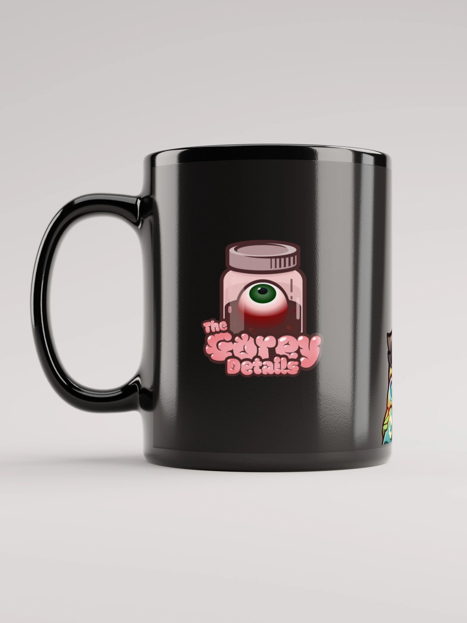 Full Logo Color - Black Glossy Mug product image (2)
