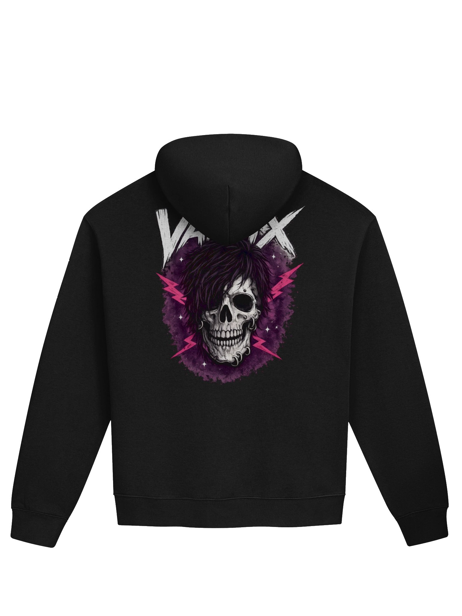 VANTIX Skull Lightning Bolt Hoodie product image (2)