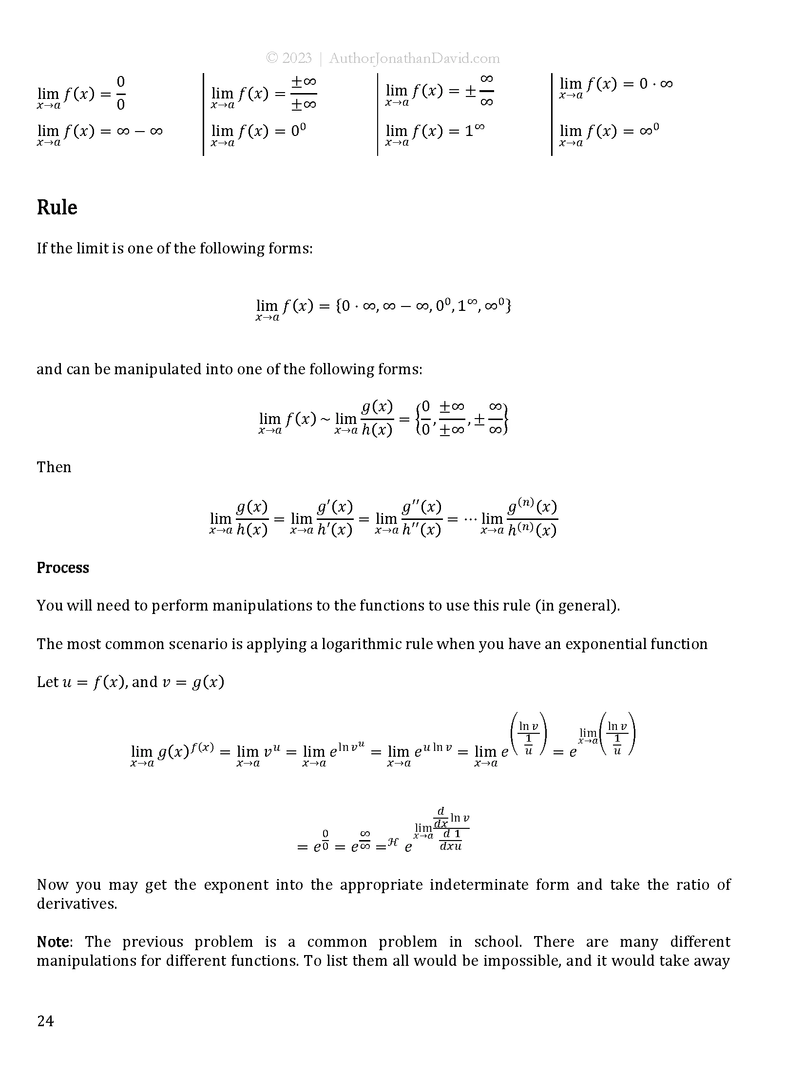 The Ultimate Cheat Sheet for STEM Majors | Calculus 1 product image (6)