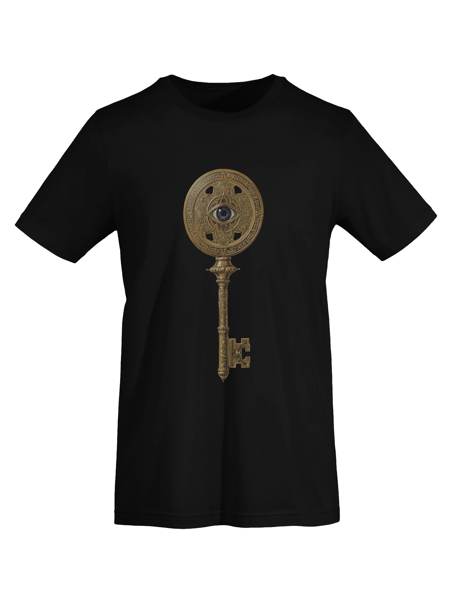 The Gatekeeper’s Key Classic T-Shirt – Front & Back Print | Bella+Canvas 3001 product image (7)