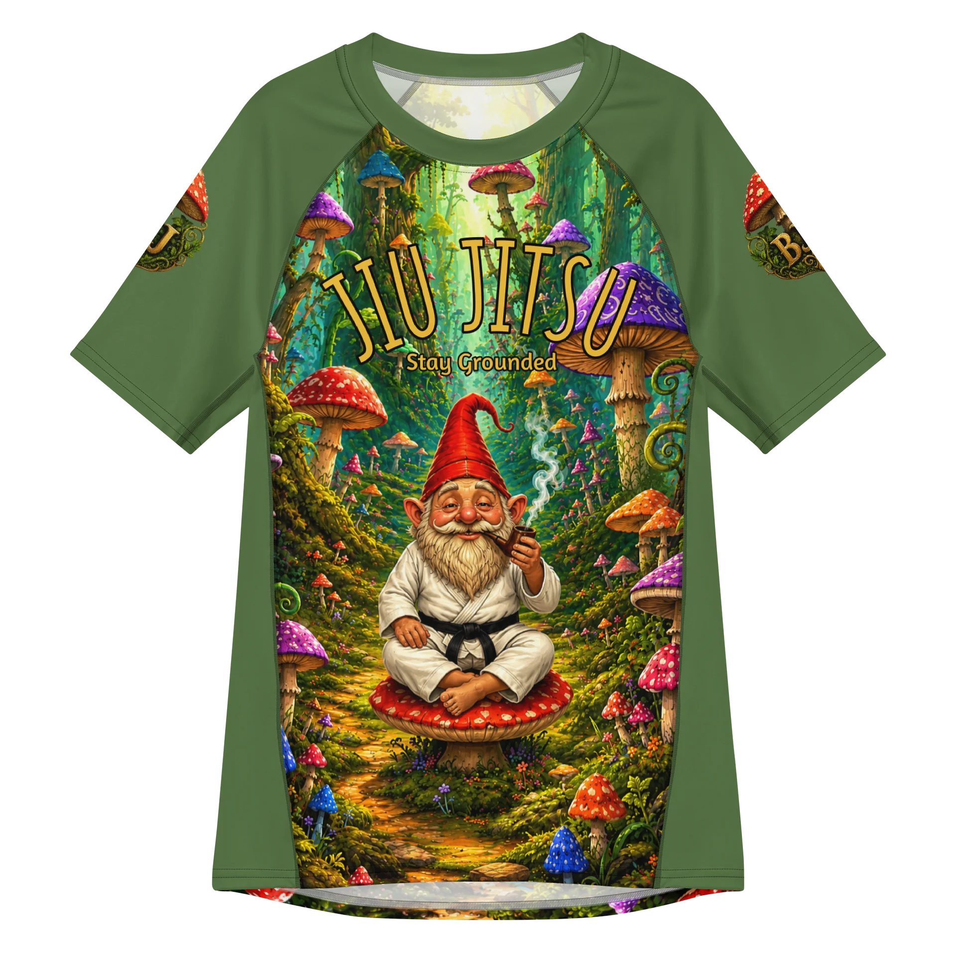 Gnome Rash Guard Design product image (1)