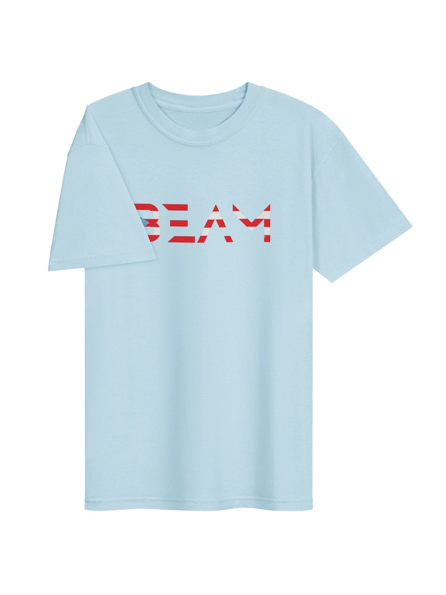 BEAM BORIQUA BABY BLUE TSHIRT product image (3)