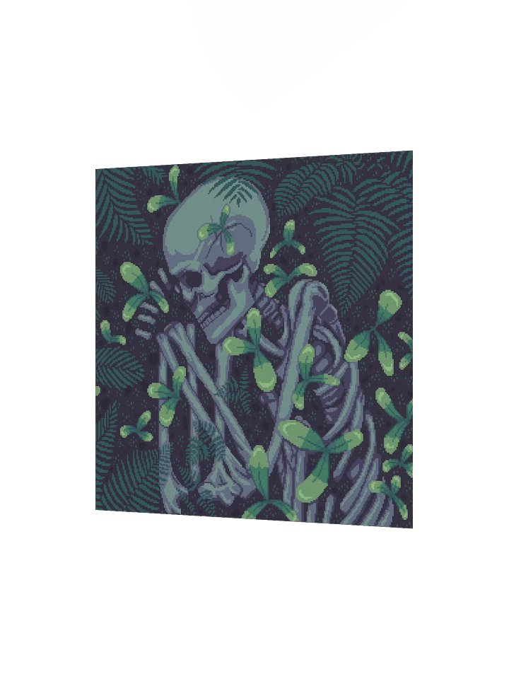 Skeleton Art Print product image (2)