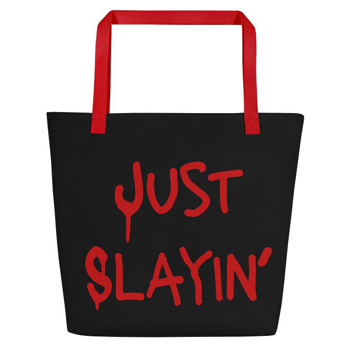 Just Slayin' Tote Bag product image (2)