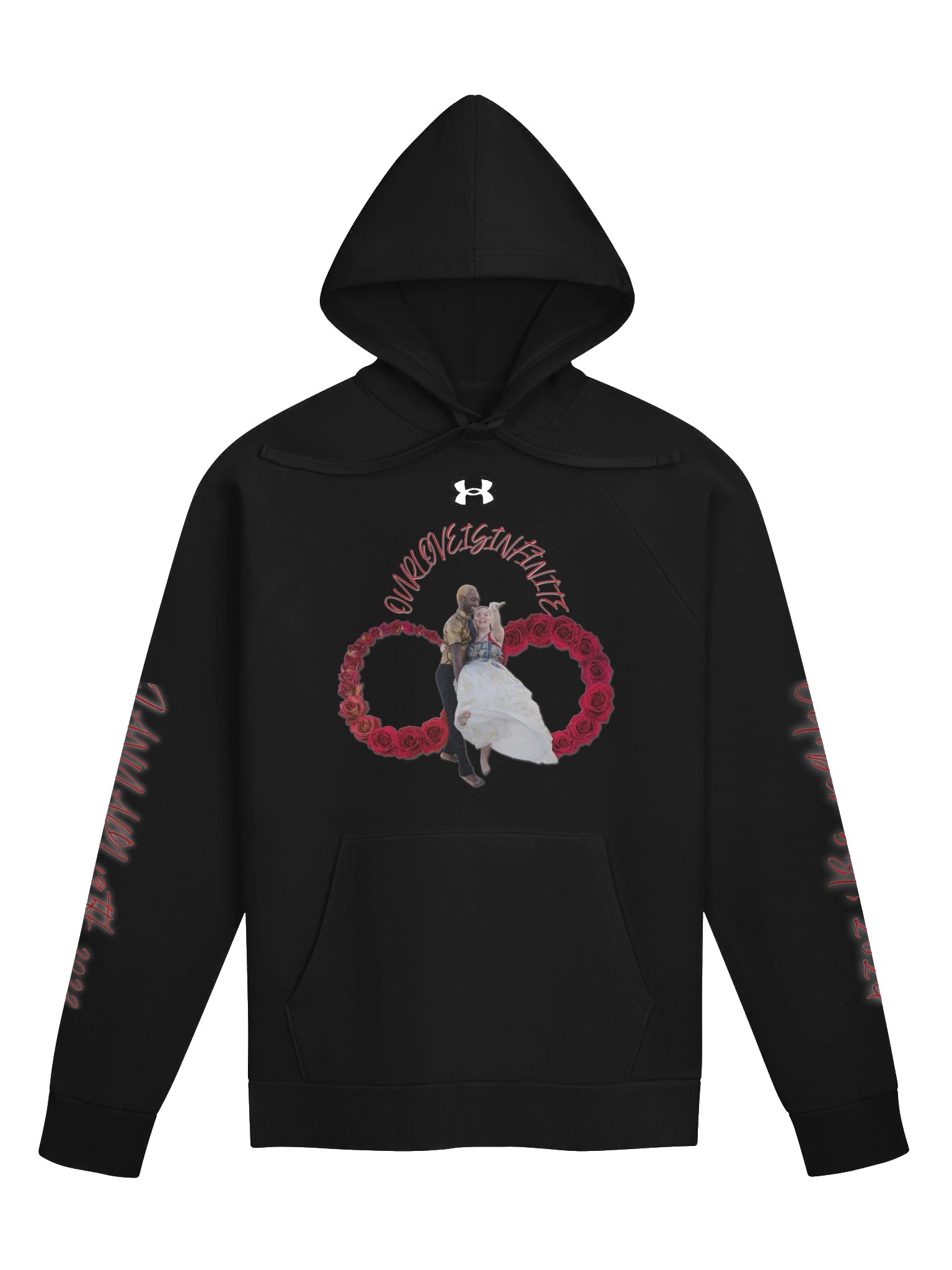 "OUR LOVE IS INFINITE" anniversary hoodie product image (1)