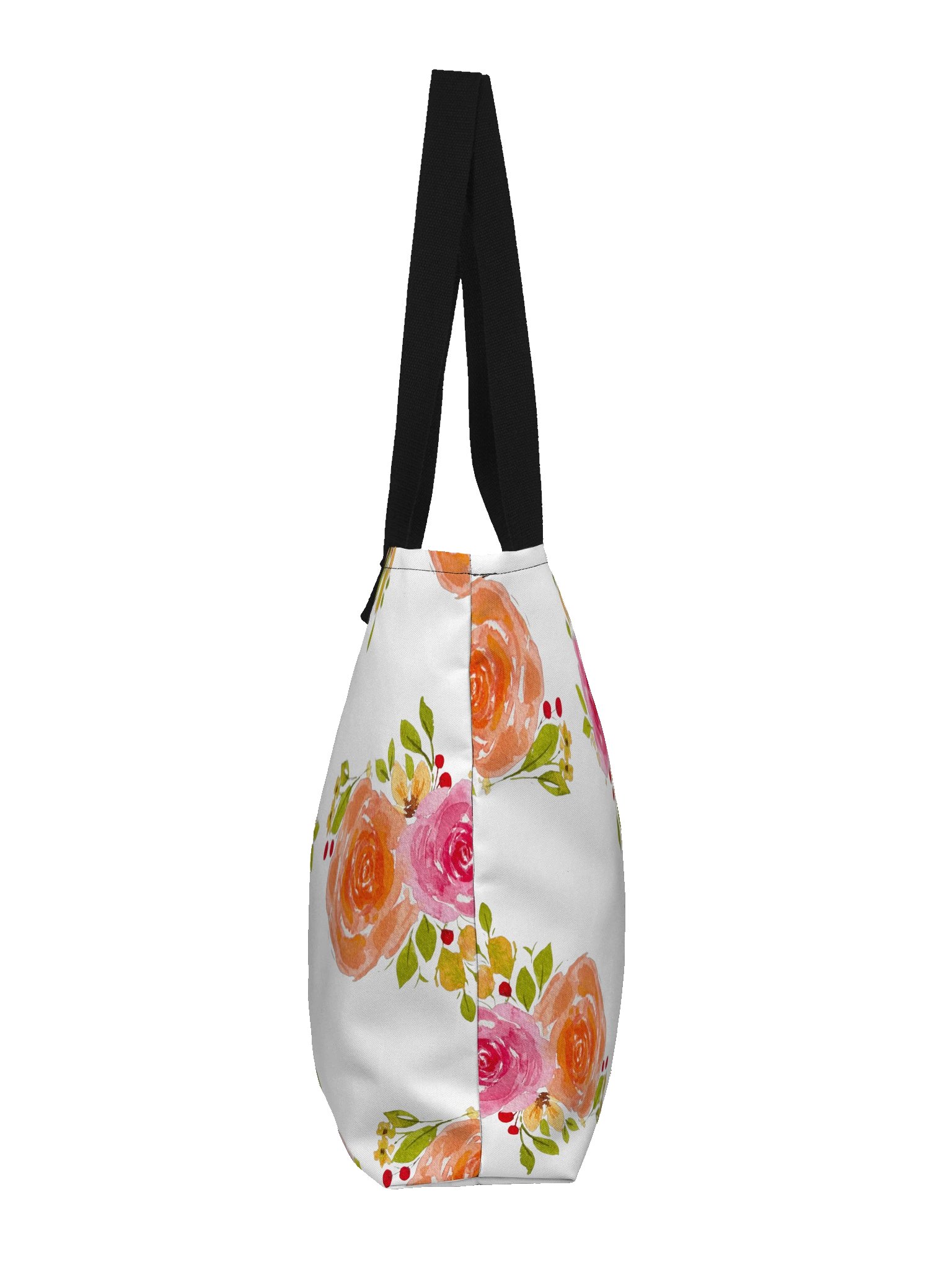 Watercolor Bloom All-Over Print Tote Bag product image (12)