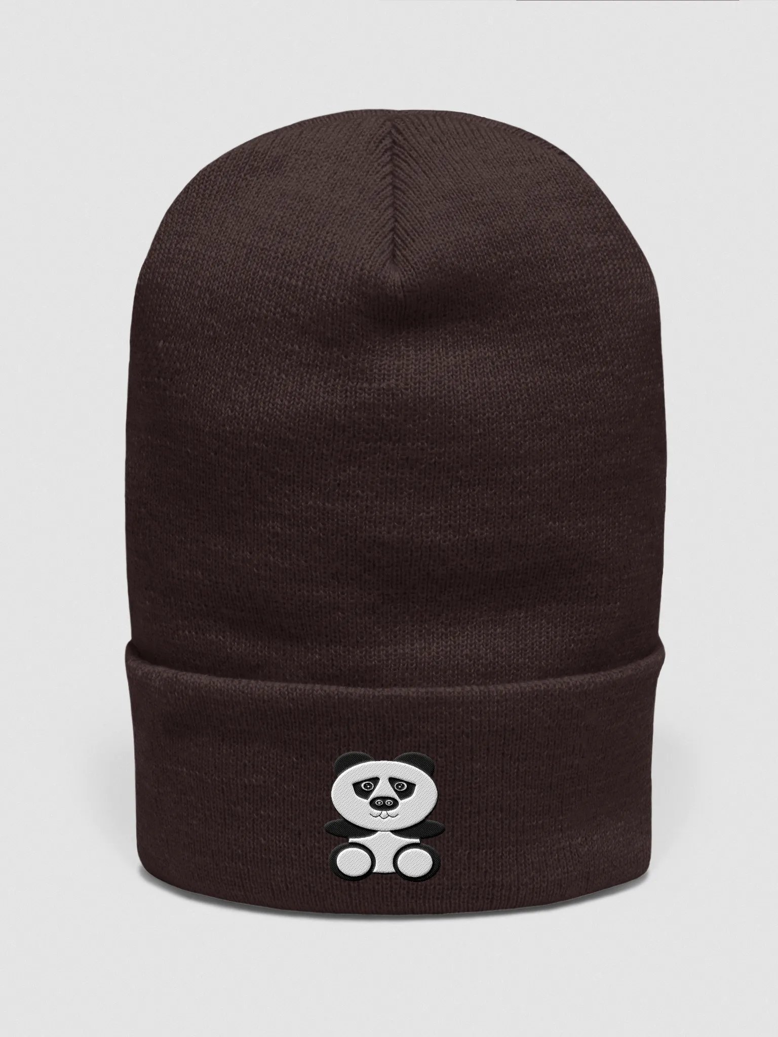 Panda Playful Cuffed Beanie product image (6)