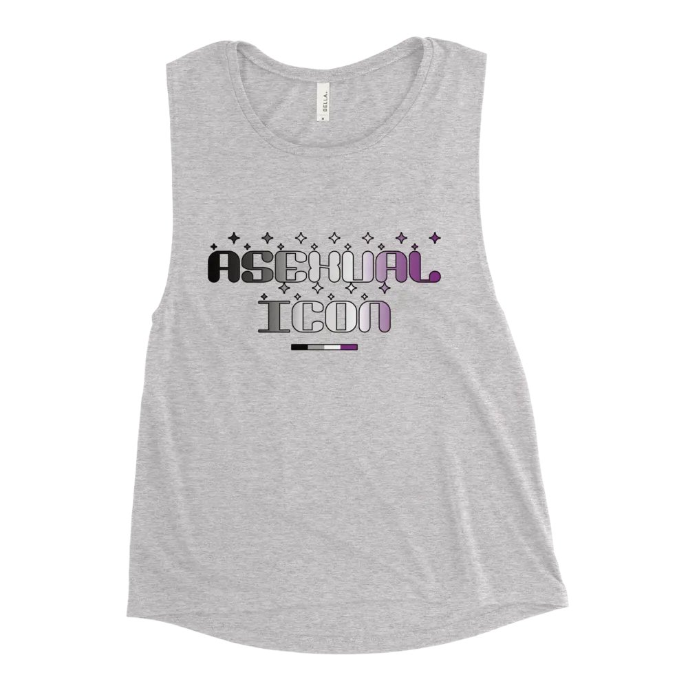 Asexual Icon Women's Flowy Muscle Tank product image (49)