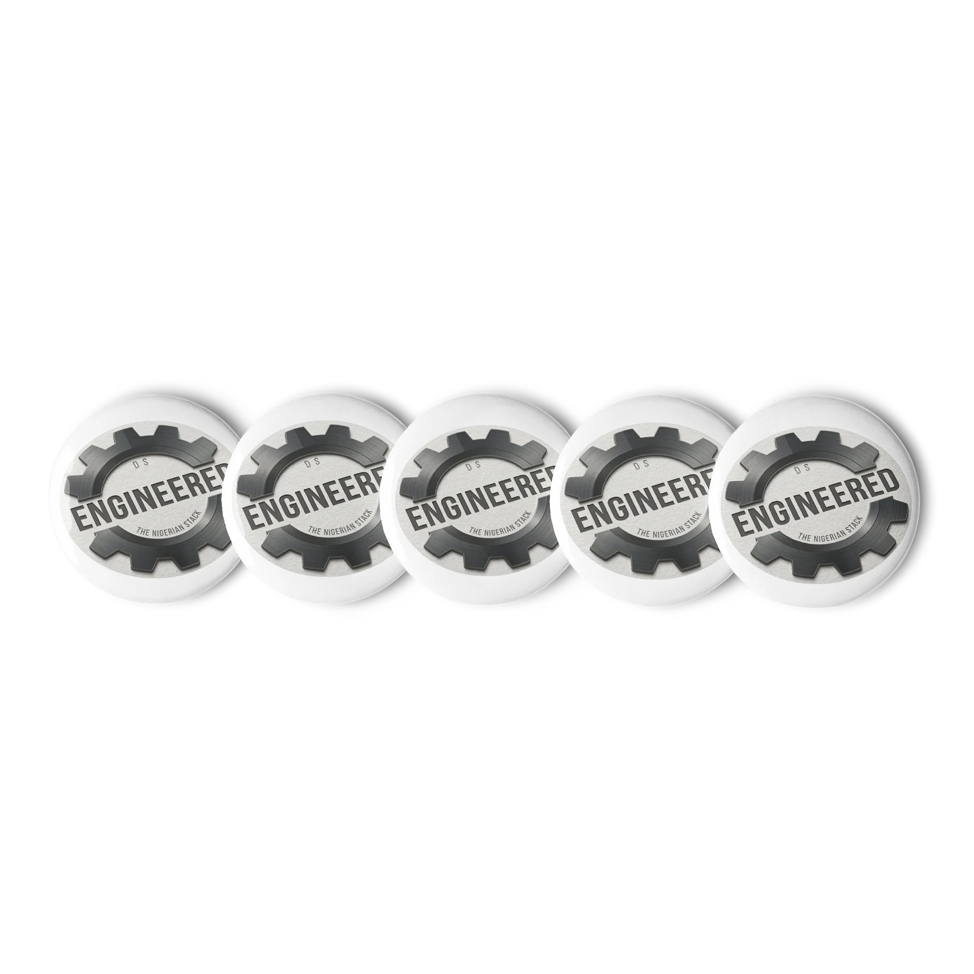 Nigerian Stack Gear Logo Pin Set product image (1)
