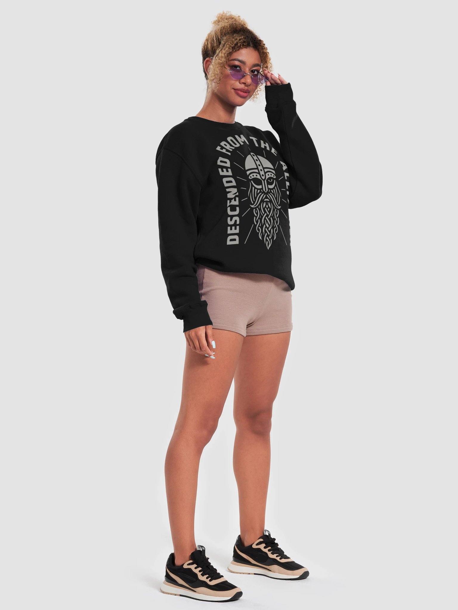 Descended from the Allfather Premium Crewneck Sweatshirt product image (25)