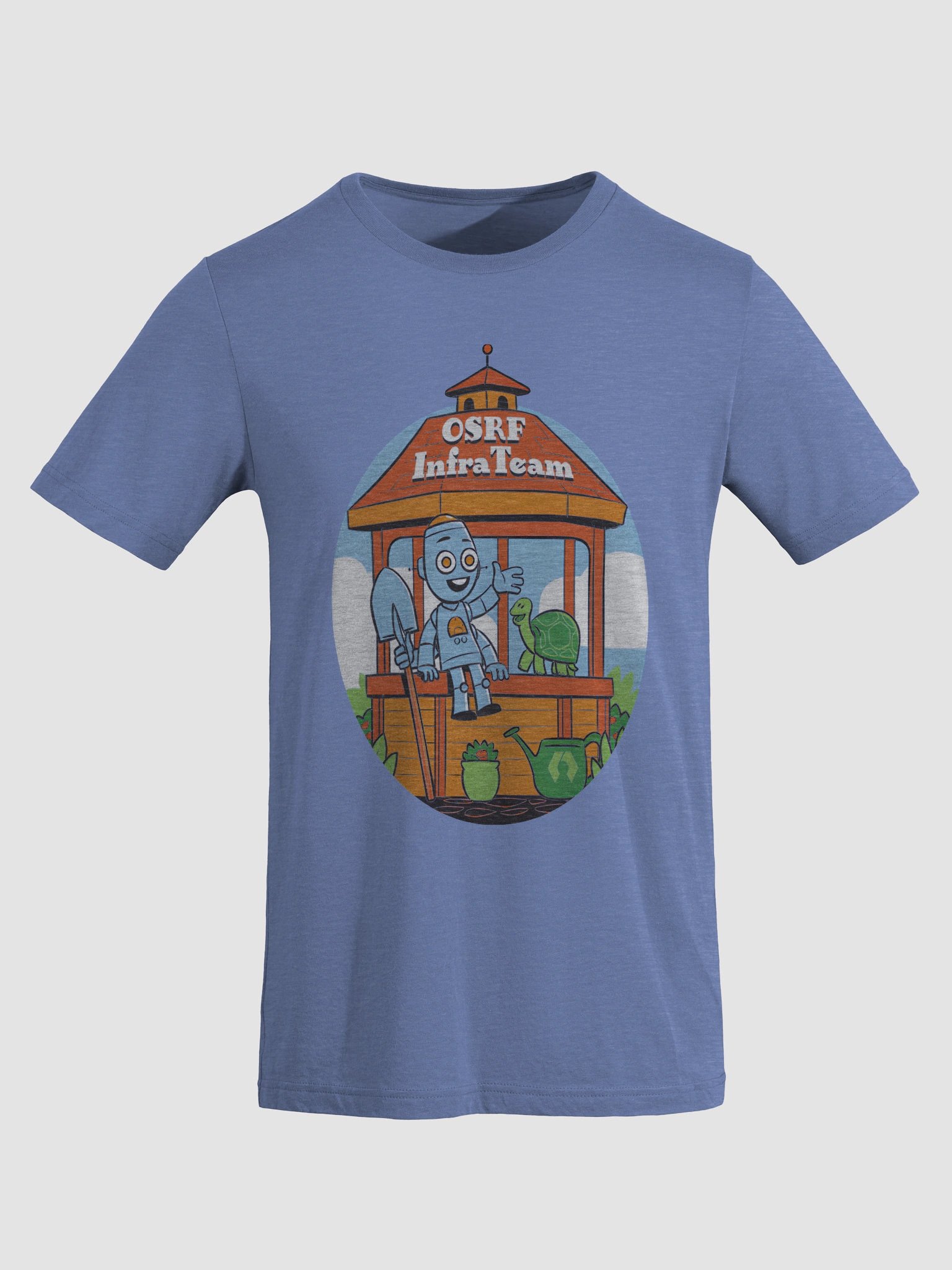 OSRF Infra Team triblend shirt product image (8)