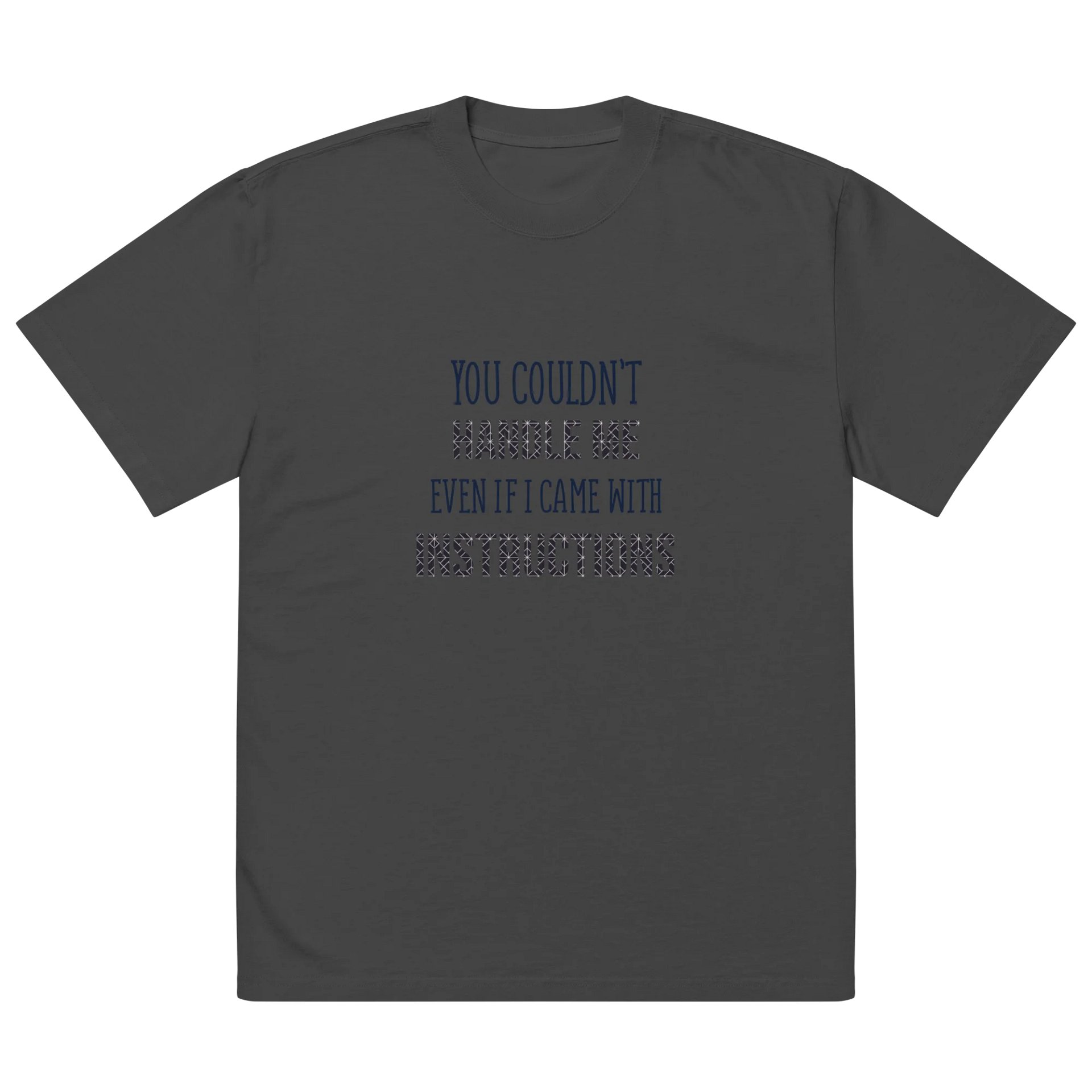 Unapologetic Attitude Oversized Tee product image (3)