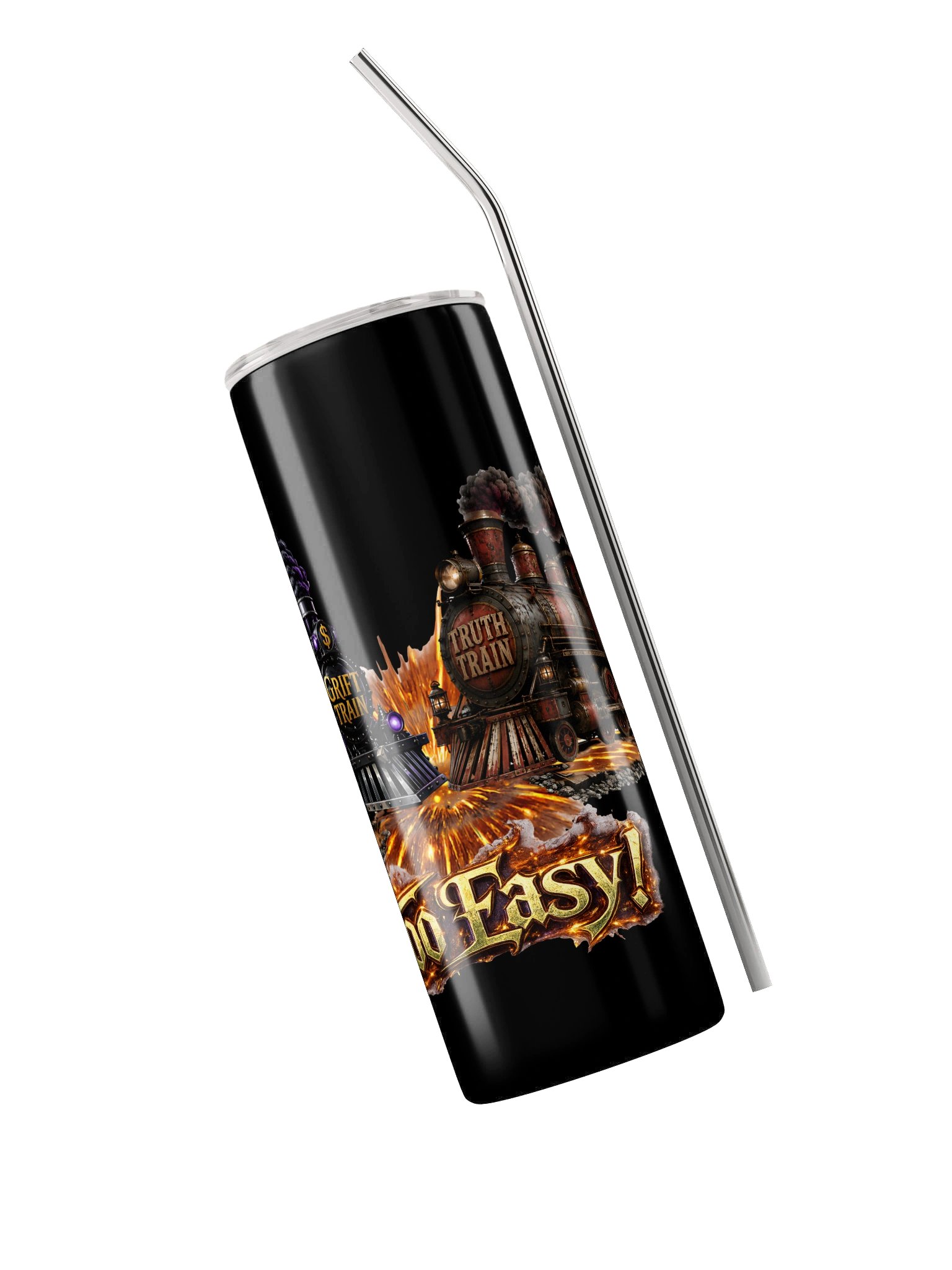 ''Too Easy'' Stainless Steel Tumbler product image (7)