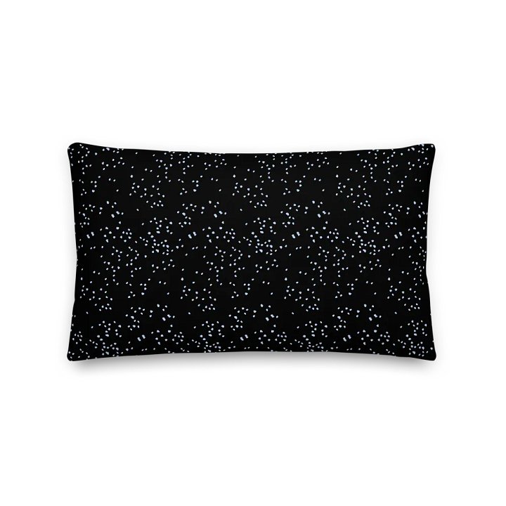 Pisces, 2 Fish 0 Focus Total Pisces , Black Pillow product image (5)