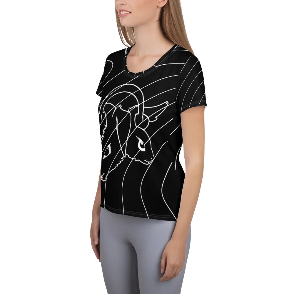 Surreal Harmony Women's Athletic Tee product image (8)