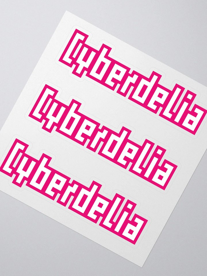 Cyberdelia NYC Stickers product image (2)