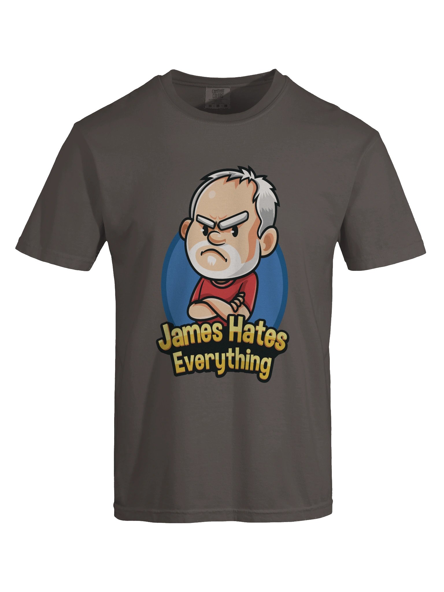 James Hates Everything T-Shirt (gray) product image (7)