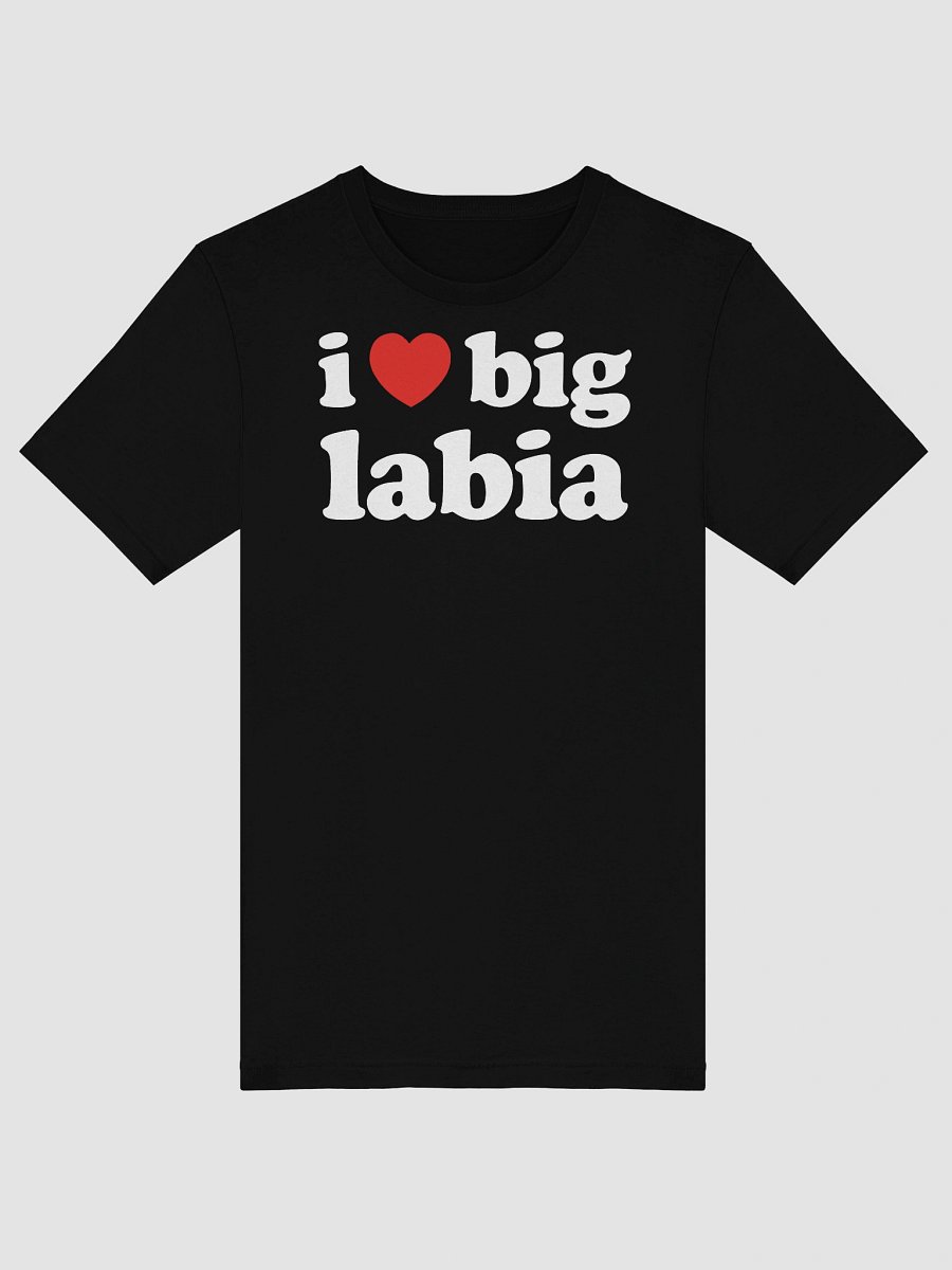 I ❤️ BIG LABIA T-SHIRT product image (5)