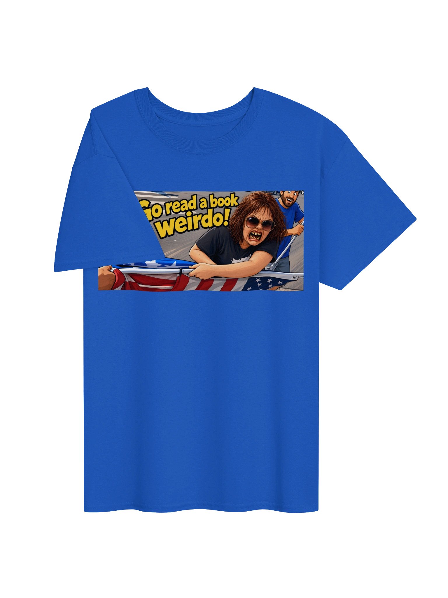 Go read a book tee product image (3)