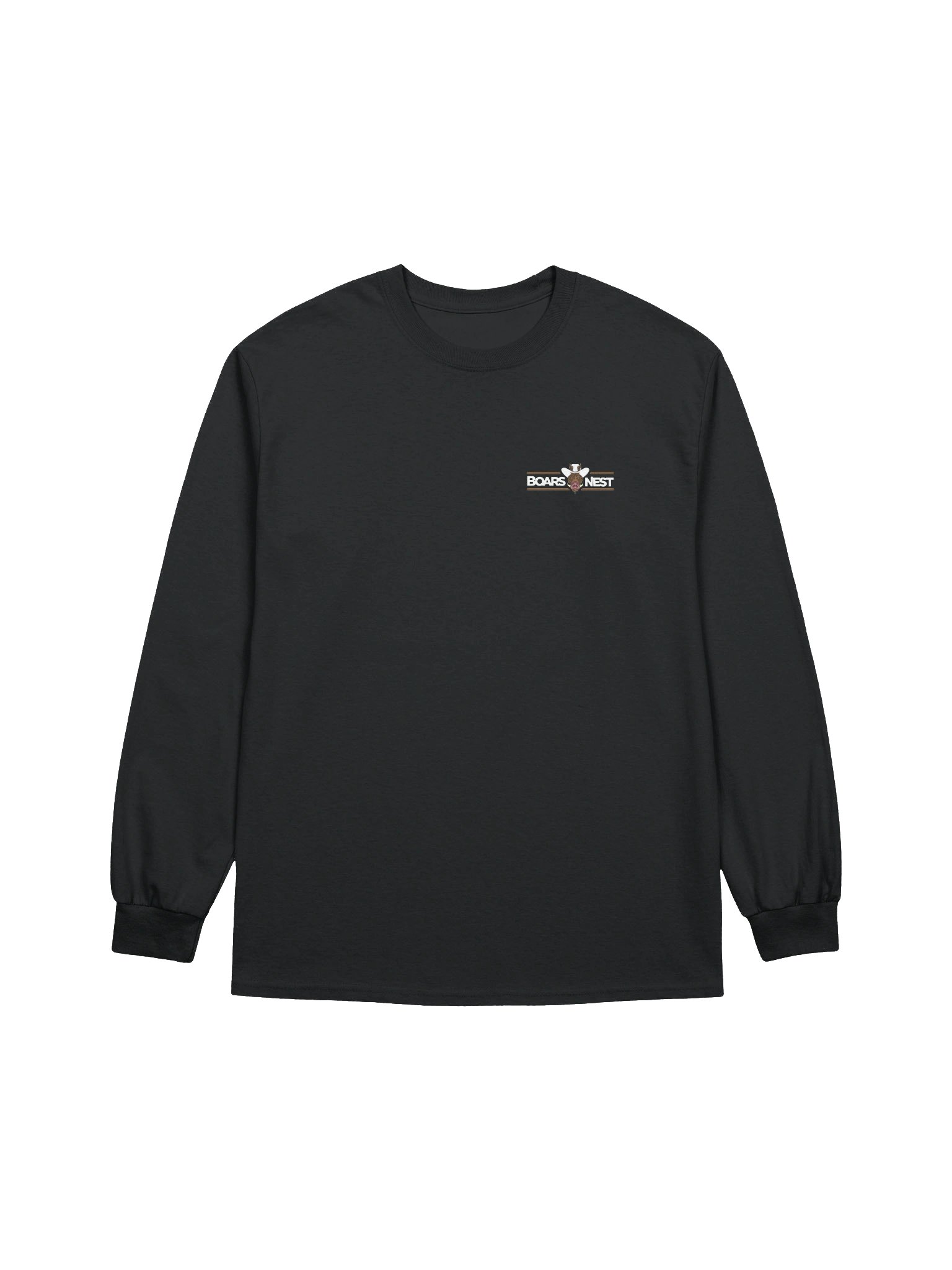 Rustic Boar's Head Cowboy Hat Long Sleeve Tee product image (5)