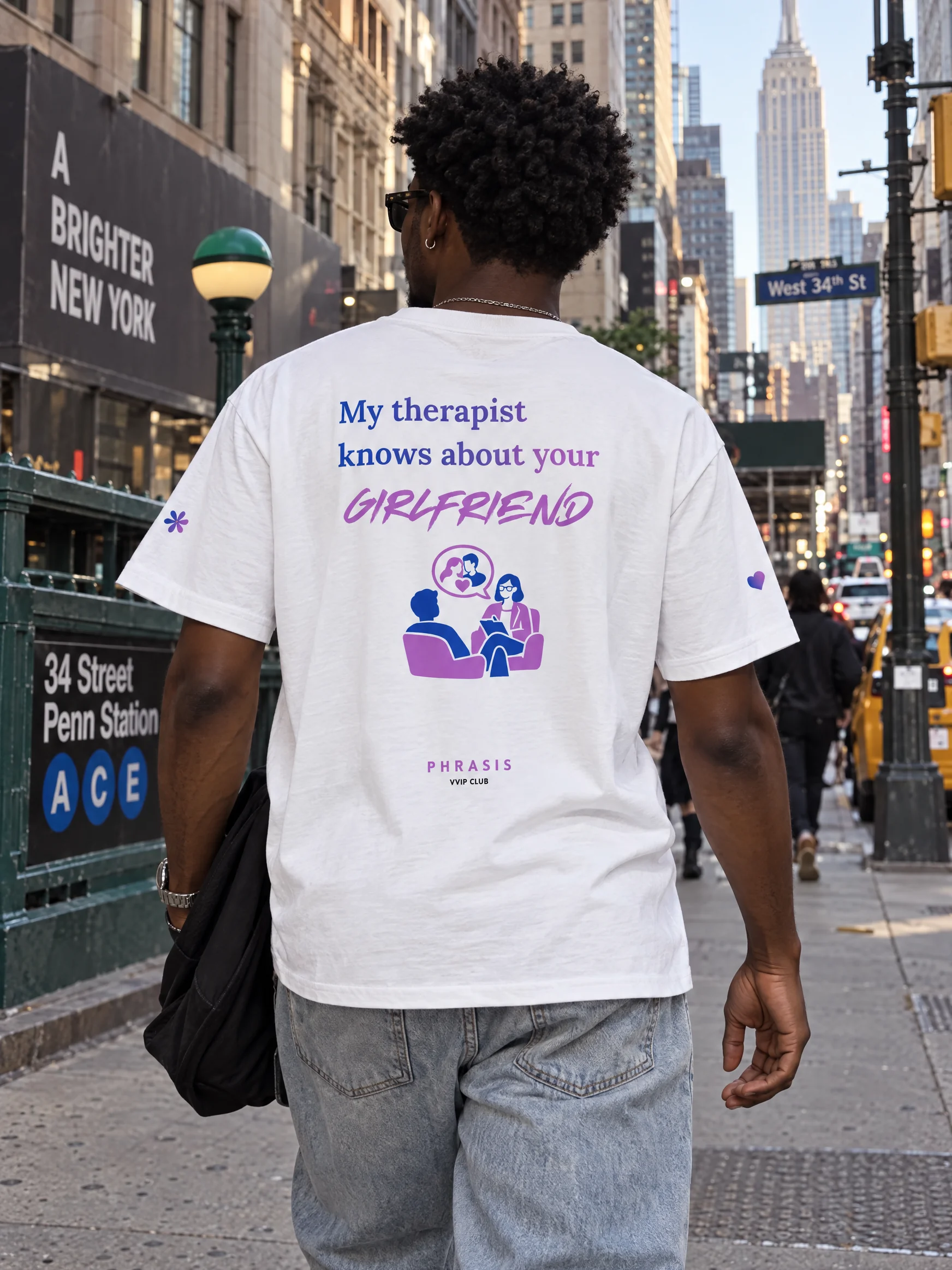My therapist knows about your girlfriend #2 — Solid White Blend — photo 1 of 16