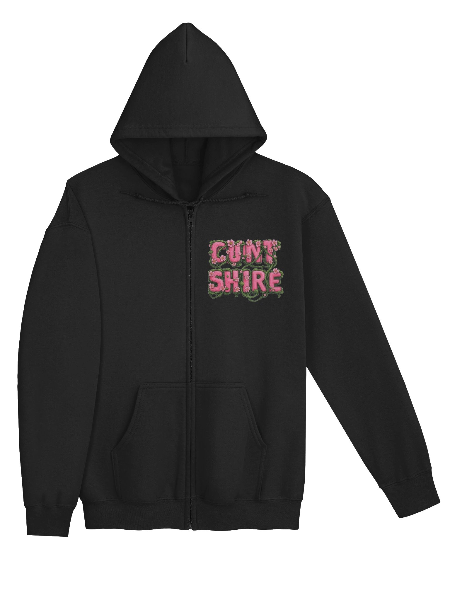 [CUNT SHIRE] UNISEX Zipper Hoody product image (3)