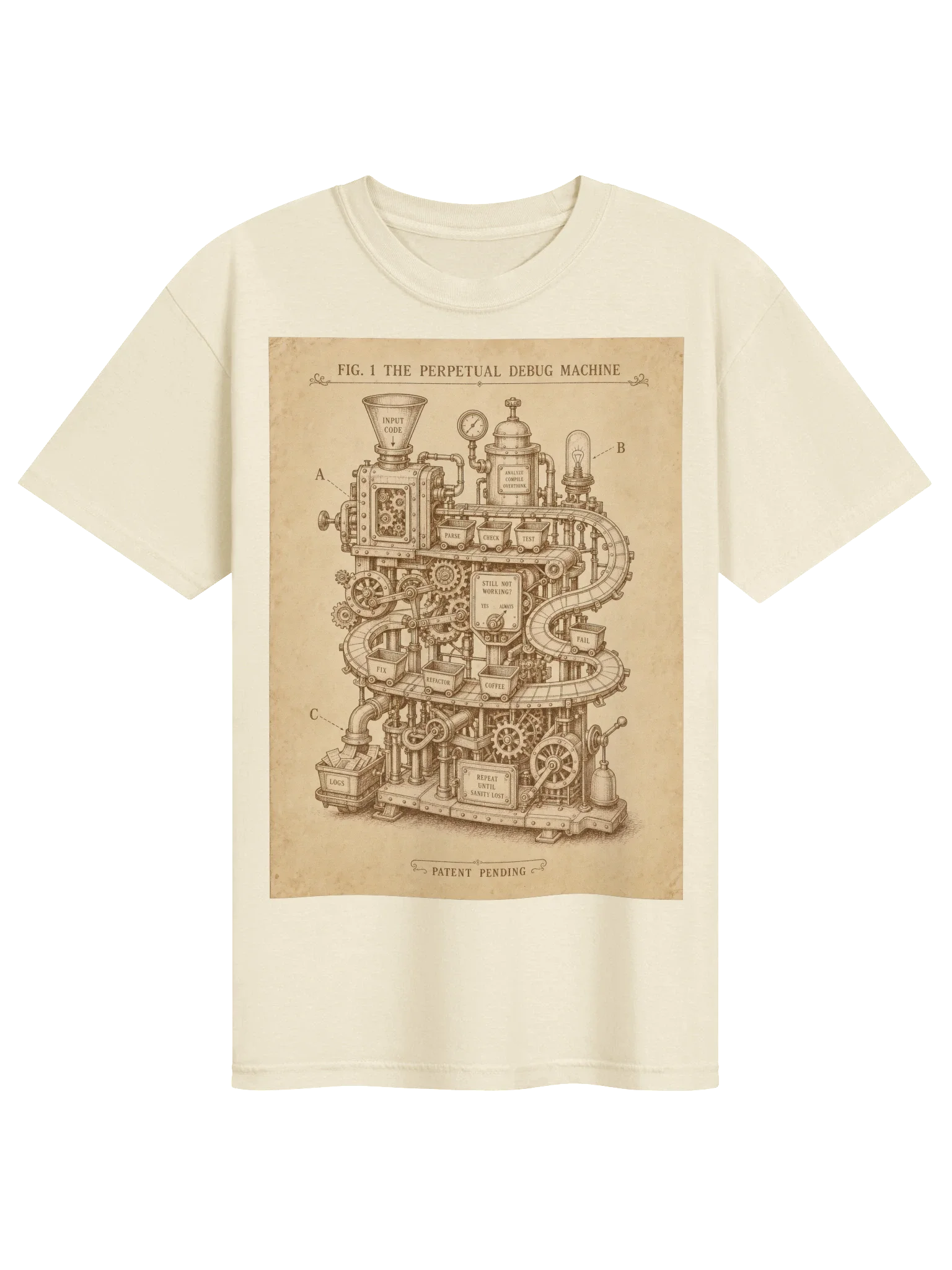 The Perpetual Debug Machine Tee
