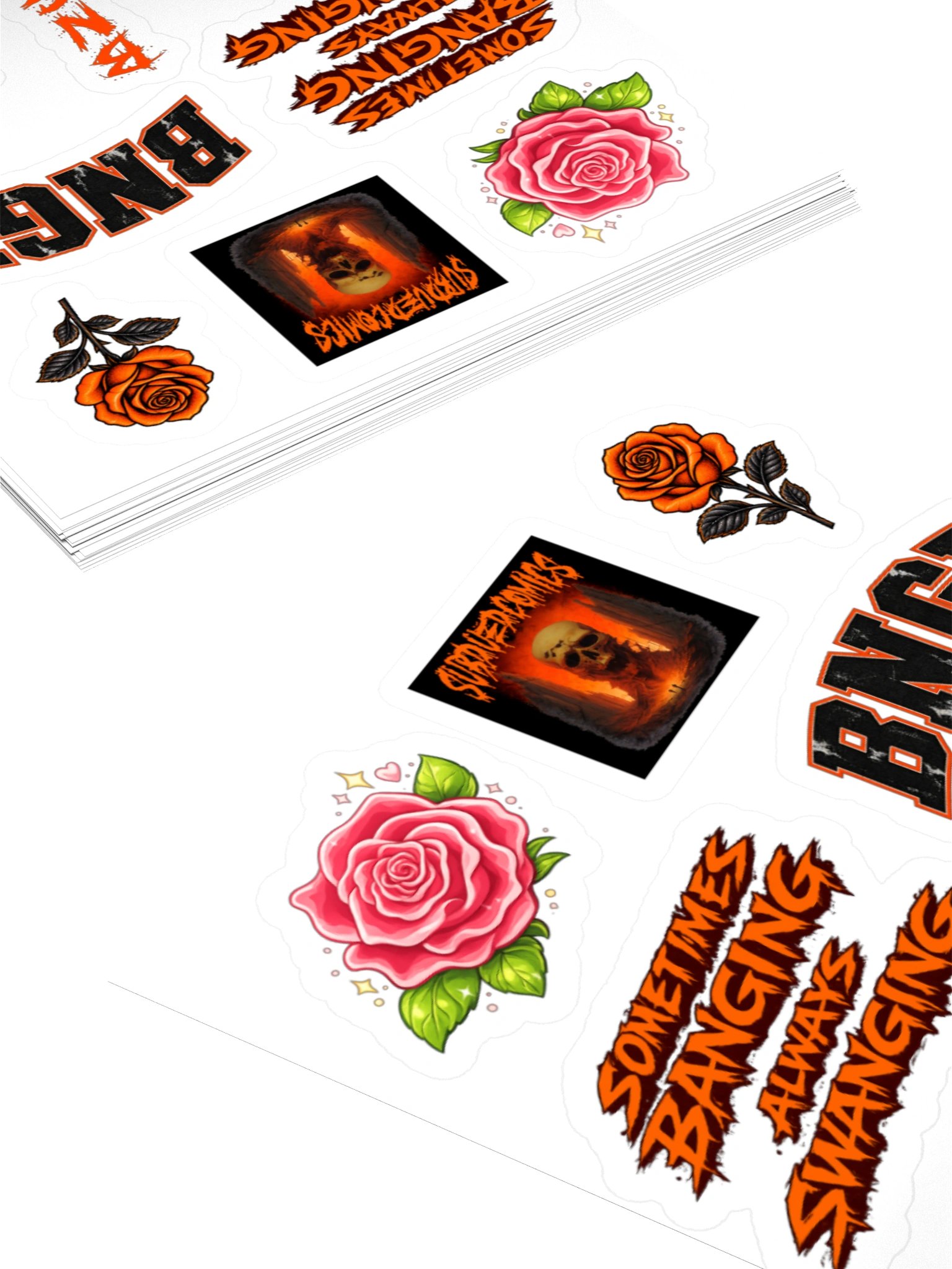 SubduedComic Sticker Pack product image (10)