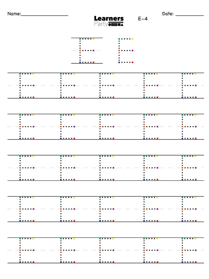 E/e - New Digital Product Progressive Letter Builder product image (1)