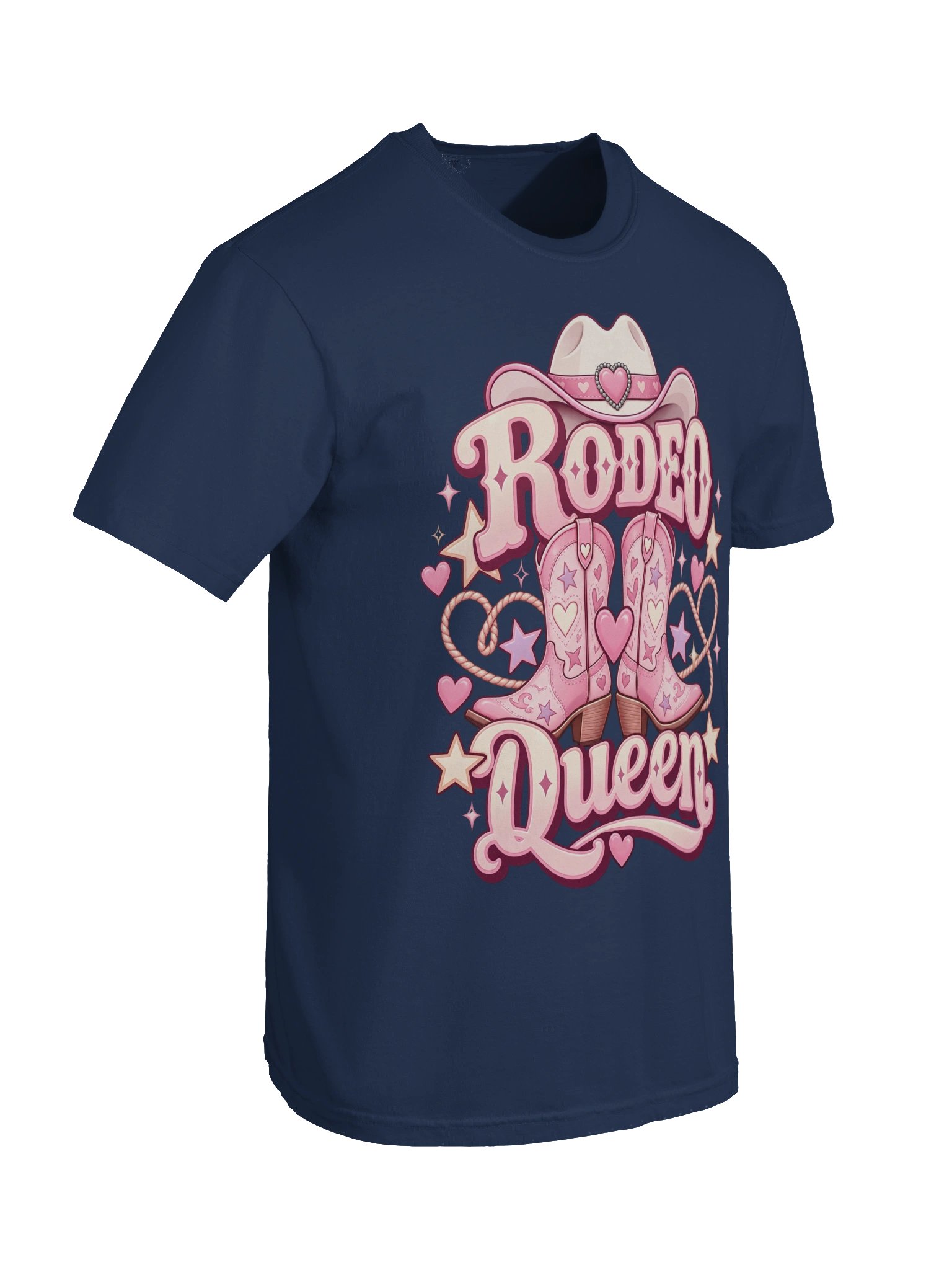 Retro Pink Rodeo Queen Shirt, Vintage Western Cowgirl Boots T-Shirt, Country Music Concert Tee, Howdy Southern Aesthetic Apparel product image (5)