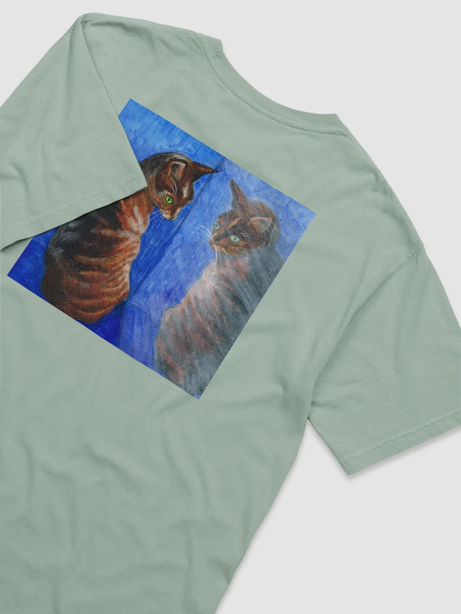 Mirror cat t shirt product image (26)