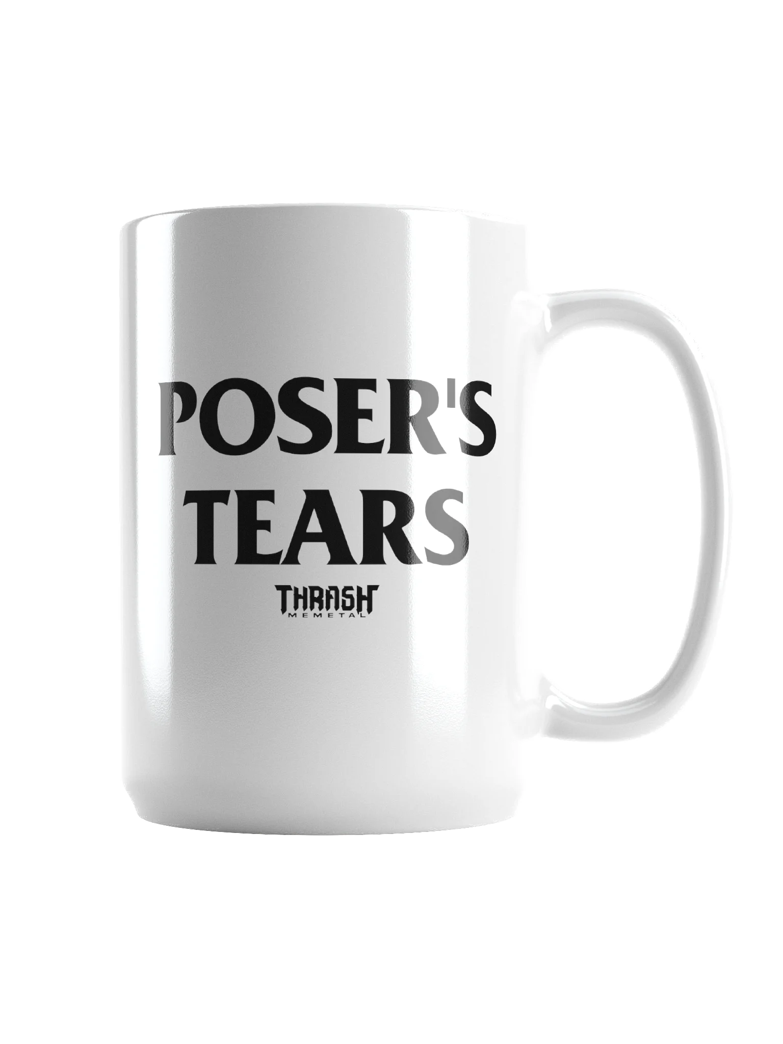 POSER'S TEARS WHITE MUG product image (2)