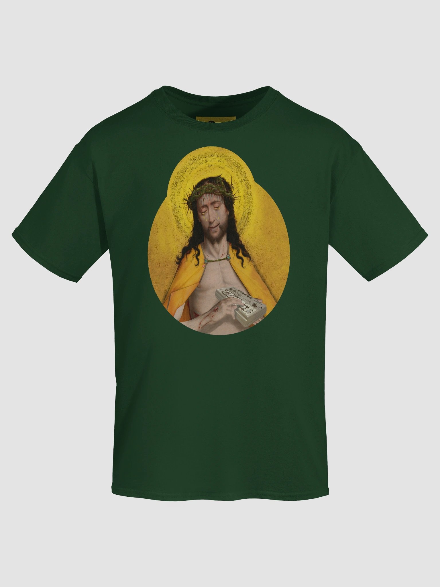 Holy Synthesis, by Frank Fonik (tb-3-0-3 tribute), Techno EDM, Unisex t-shirt product image (7)