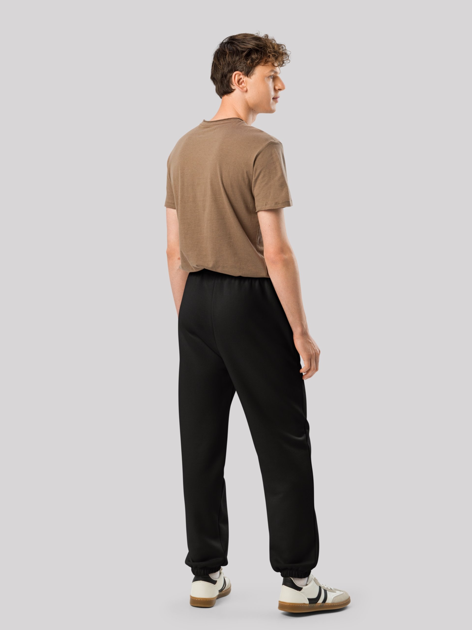 JOGGER NOIR UNISEXE EN COTON ÉPAIS – THE SHADOW CLUB product image (8)