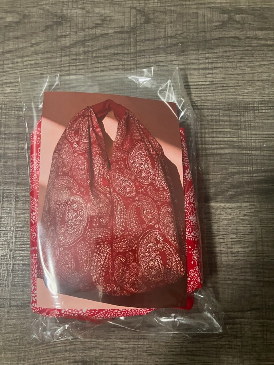 Red Paisley Print - Gran N Go Small Tote product image (2)