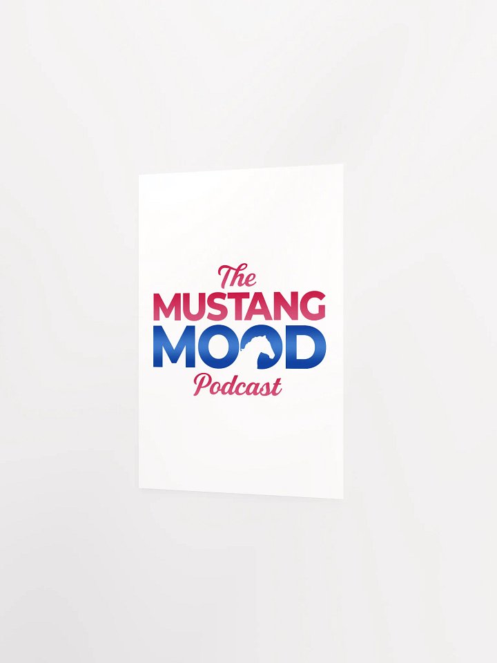 The Mustang Mood Poster product image (6)