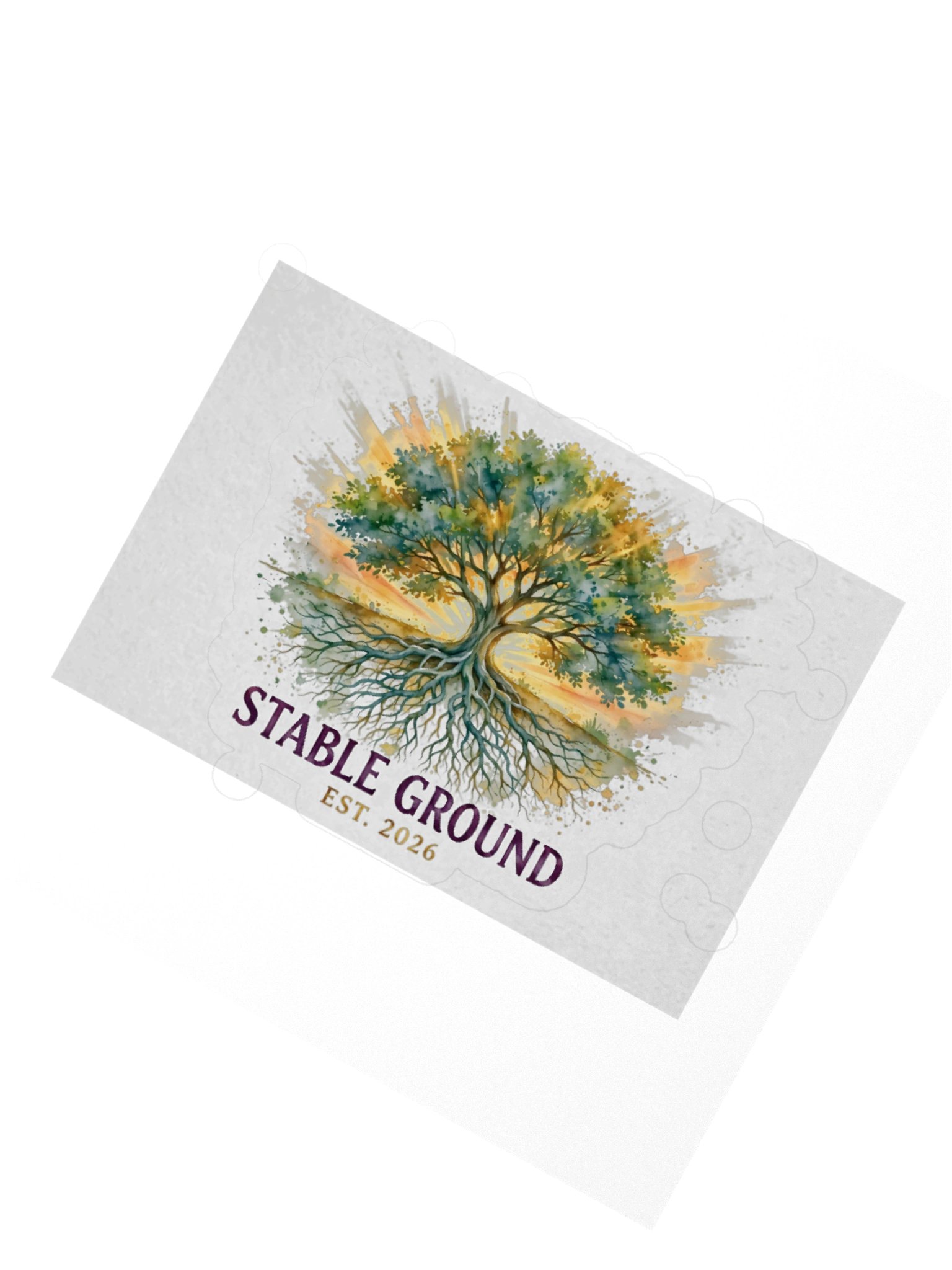 Stable Ground Logo Sticker product image (2)