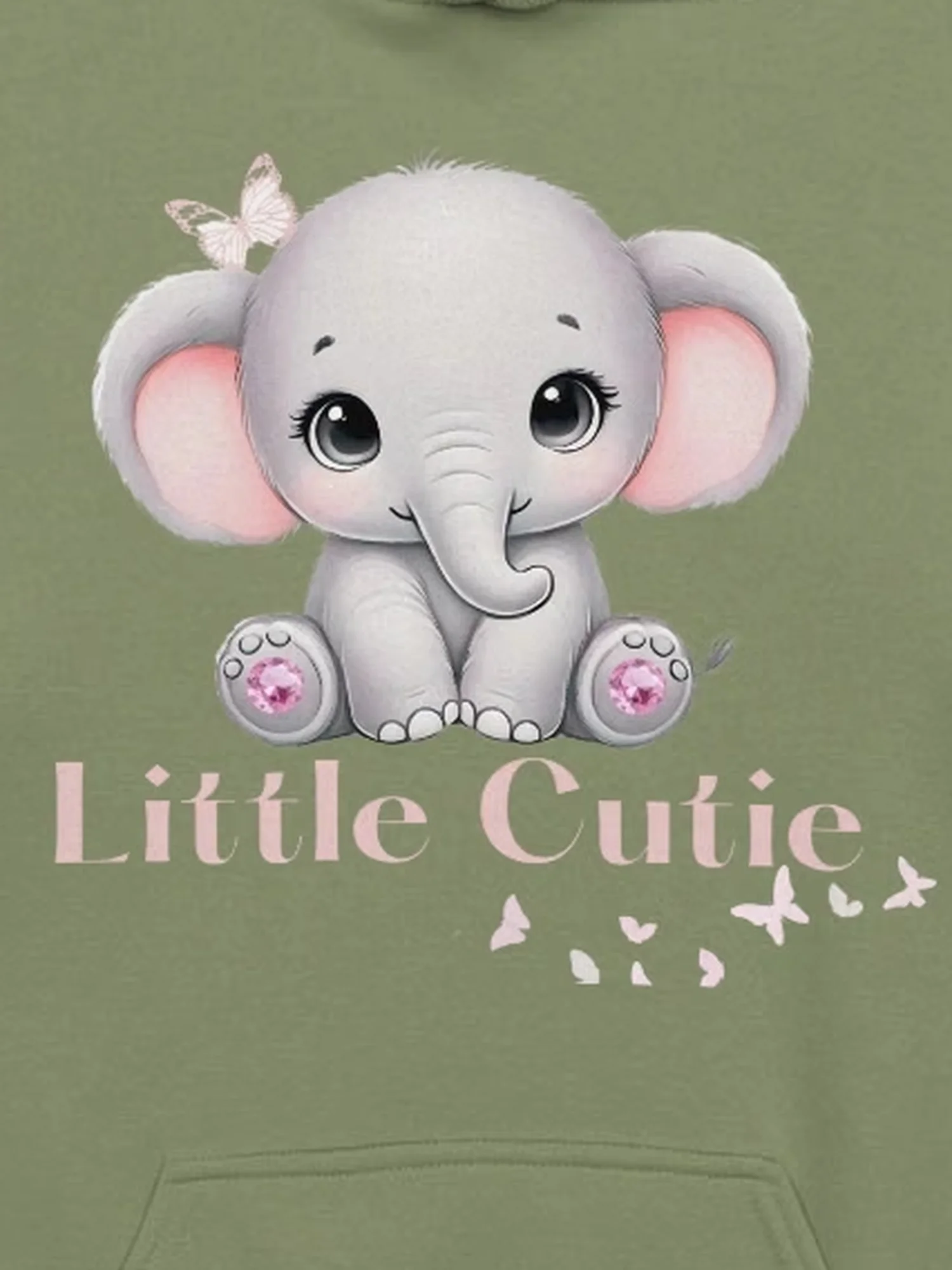 "Little Cutie" Gildan Classic Hoodie product image (4)