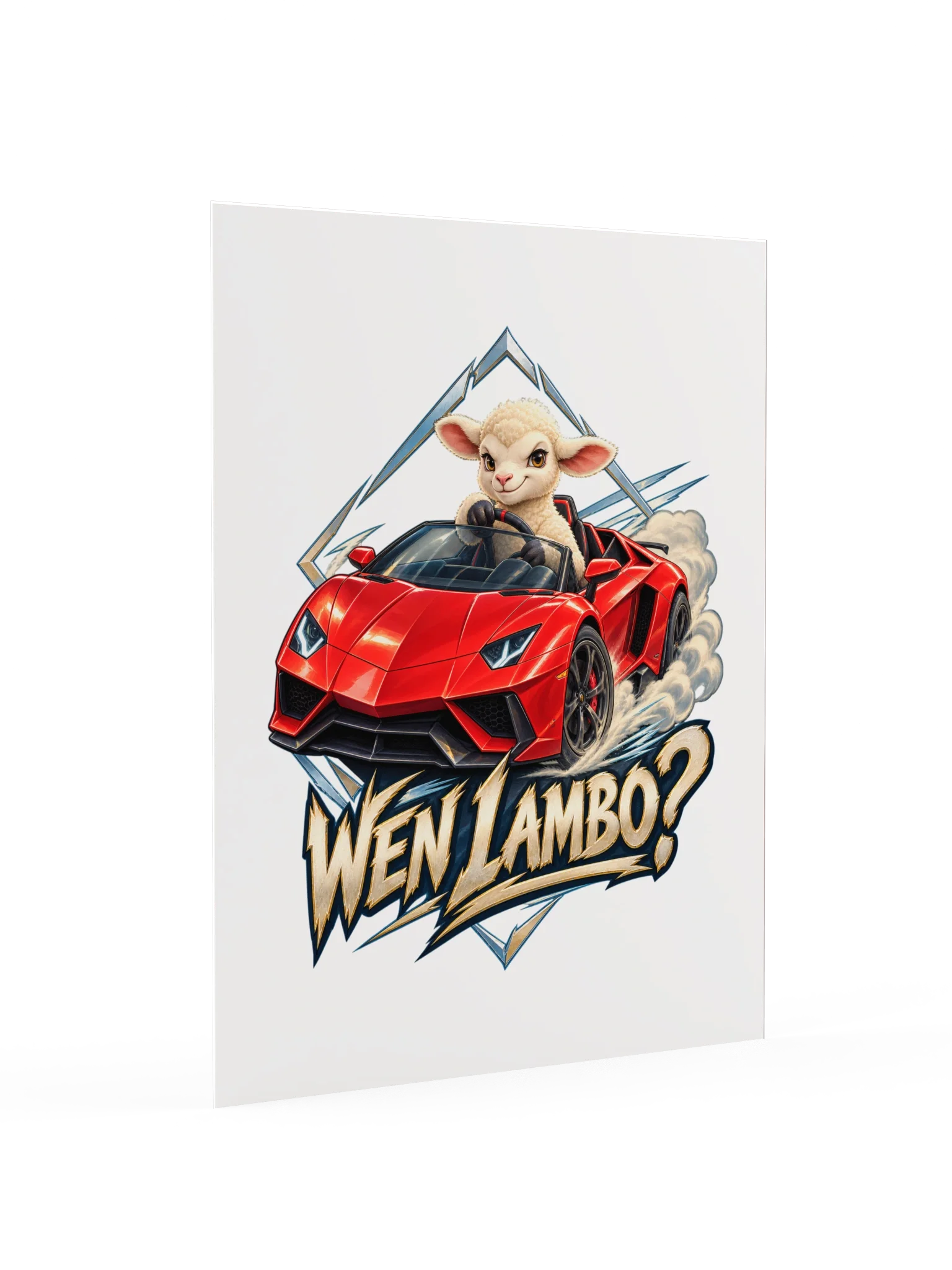 Wen Lambo? Matte Poster preview 5