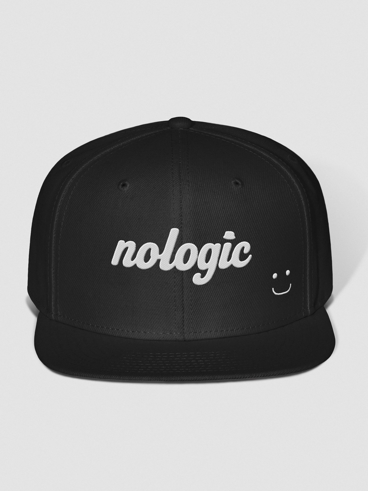 NoLogicSmiley Snapback Cap product image (4)