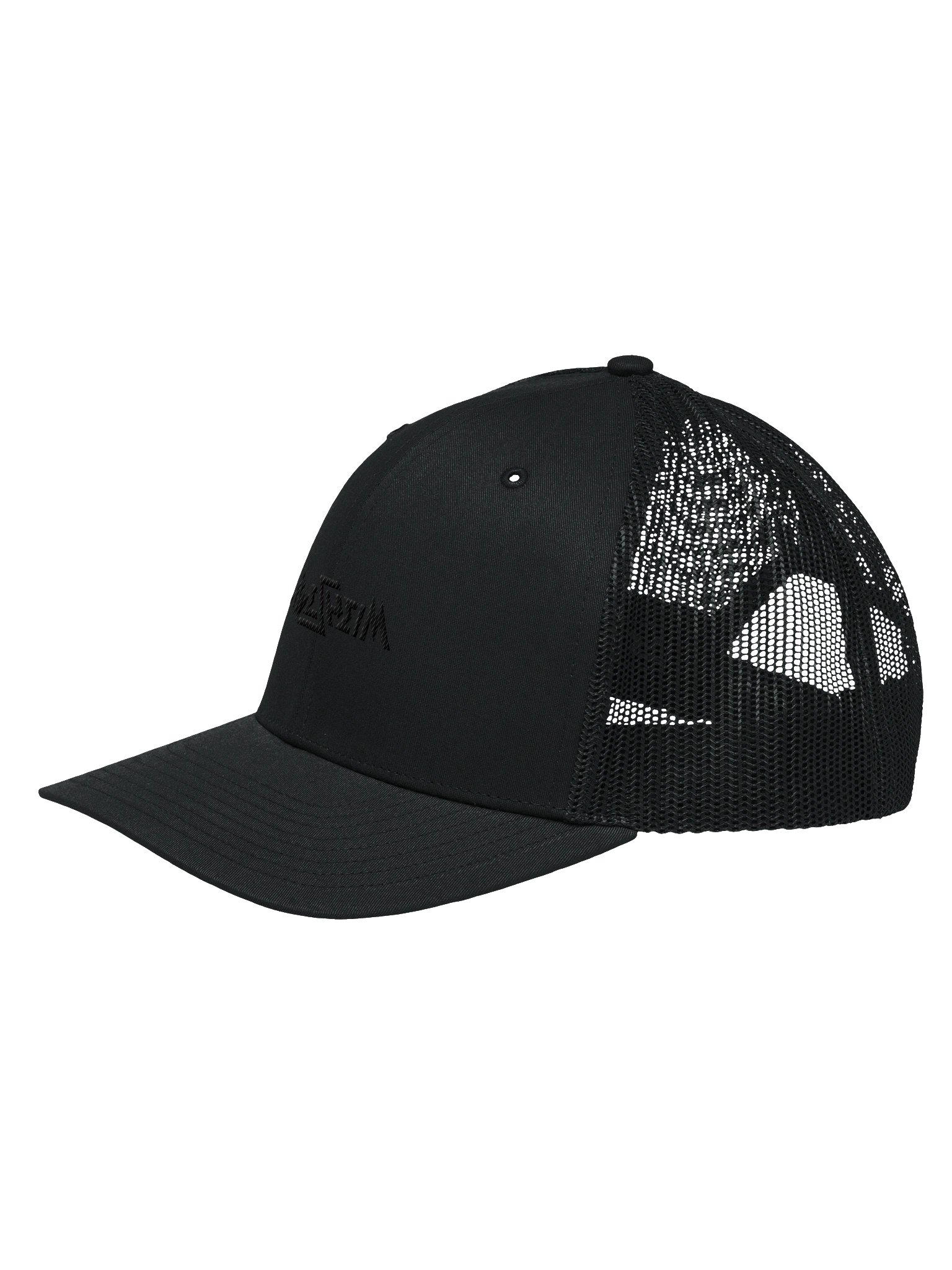 Awesheim black logo cap product image (2)