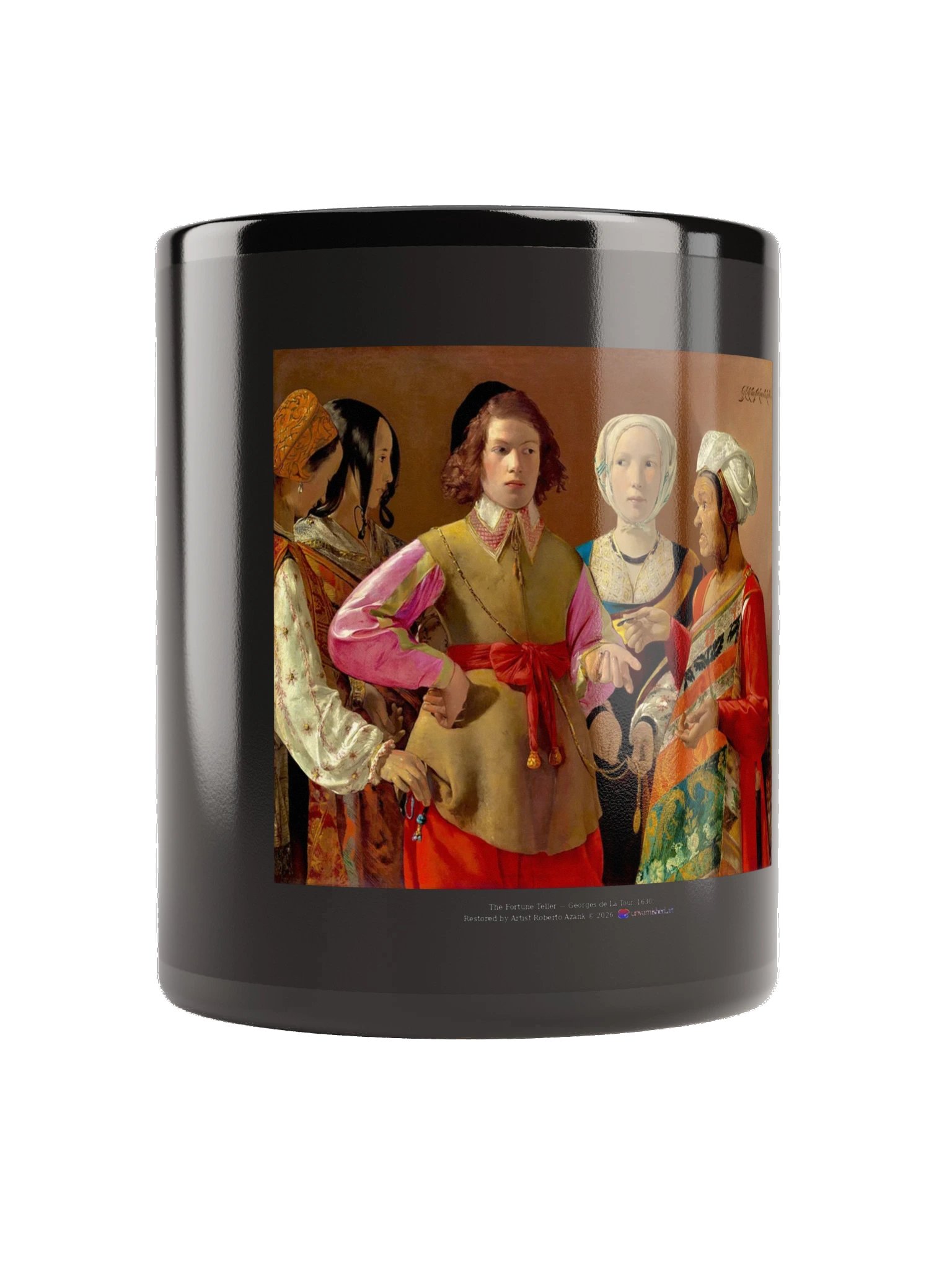The Fortune Teller — Black Mug product image (2)