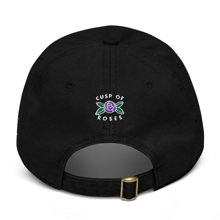 aries-taurus cusp dad hat (white) product image (2)