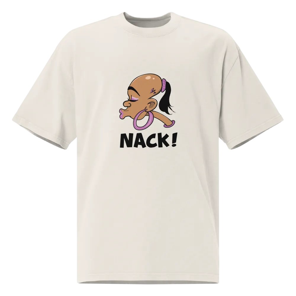NACK! Exaggerated Head Cartoon T-Shirt product image (6)