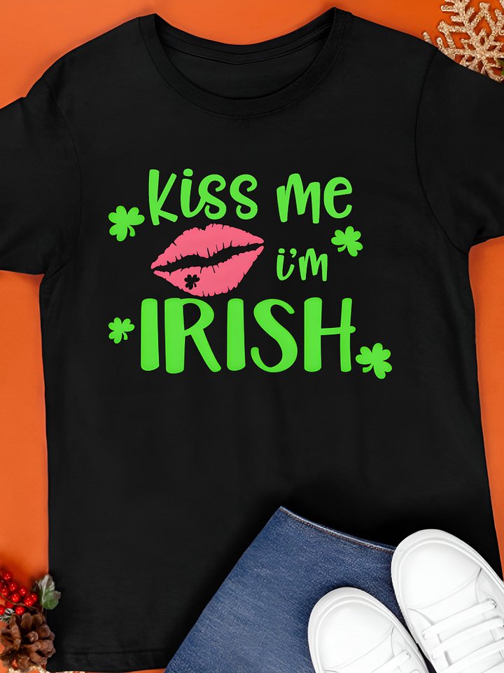 Kiss Me I’m Irish T-Shirt product image (1)